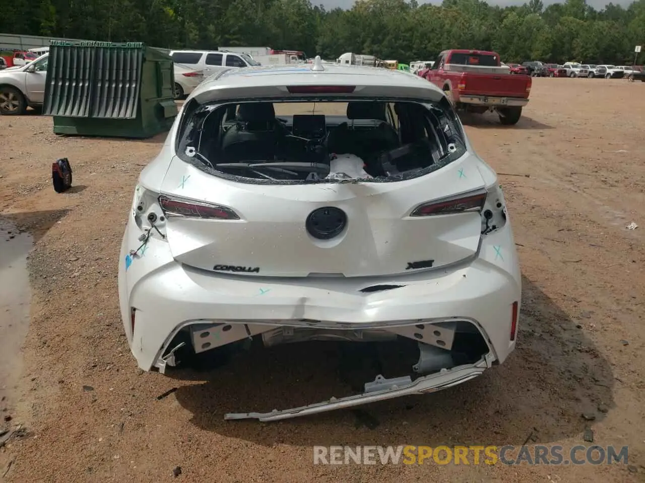 6 Photograph of a damaged car JTNC4MBE9N3189055 TOYOTA COROLLA 2022