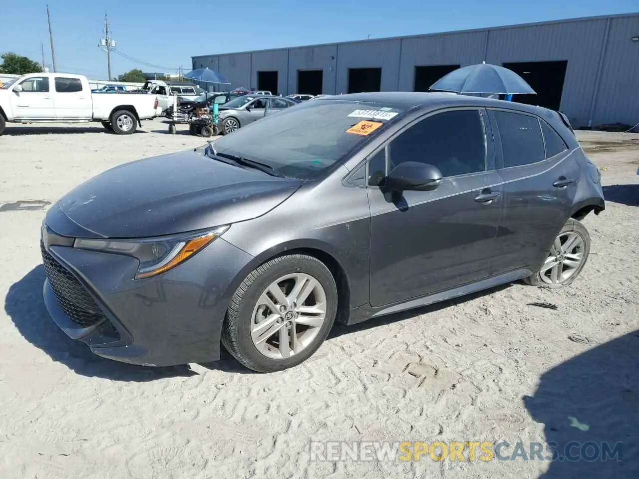 1 Фотография поврежденного автомобиля JTND4MBE0N3176781 TOYOTA COROLLA 2022