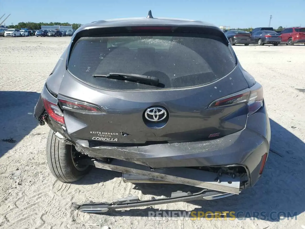6 Фотография поврежденного автомобиля JTND4MBE0N3176781 TOYOTA COROLLA 2022