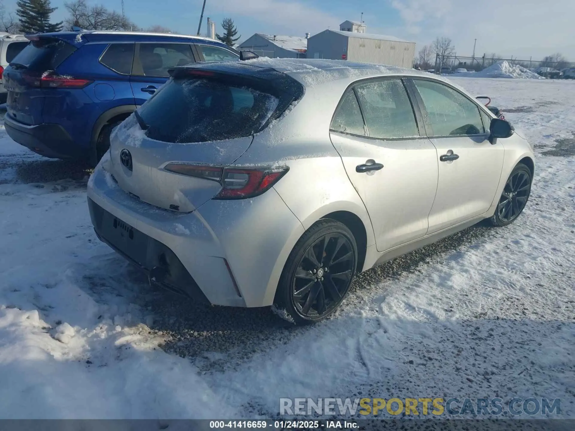4 Фотография поврежденного автомобиля JTND4MBE2N3155091 TOYOTA COROLLA 2022