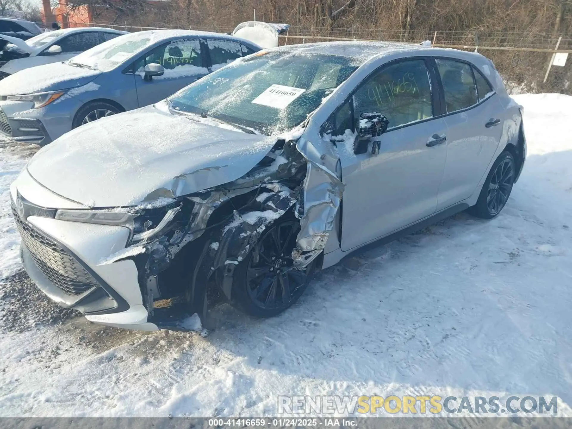 6 Фотография поврежденного автомобиля JTND4MBE2N3155091 TOYOTA COROLLA 2022