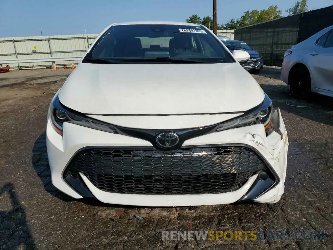 5 Photograph of a damaged car JTND4MBE2N3164521 TOYOTA COROLLA 2022