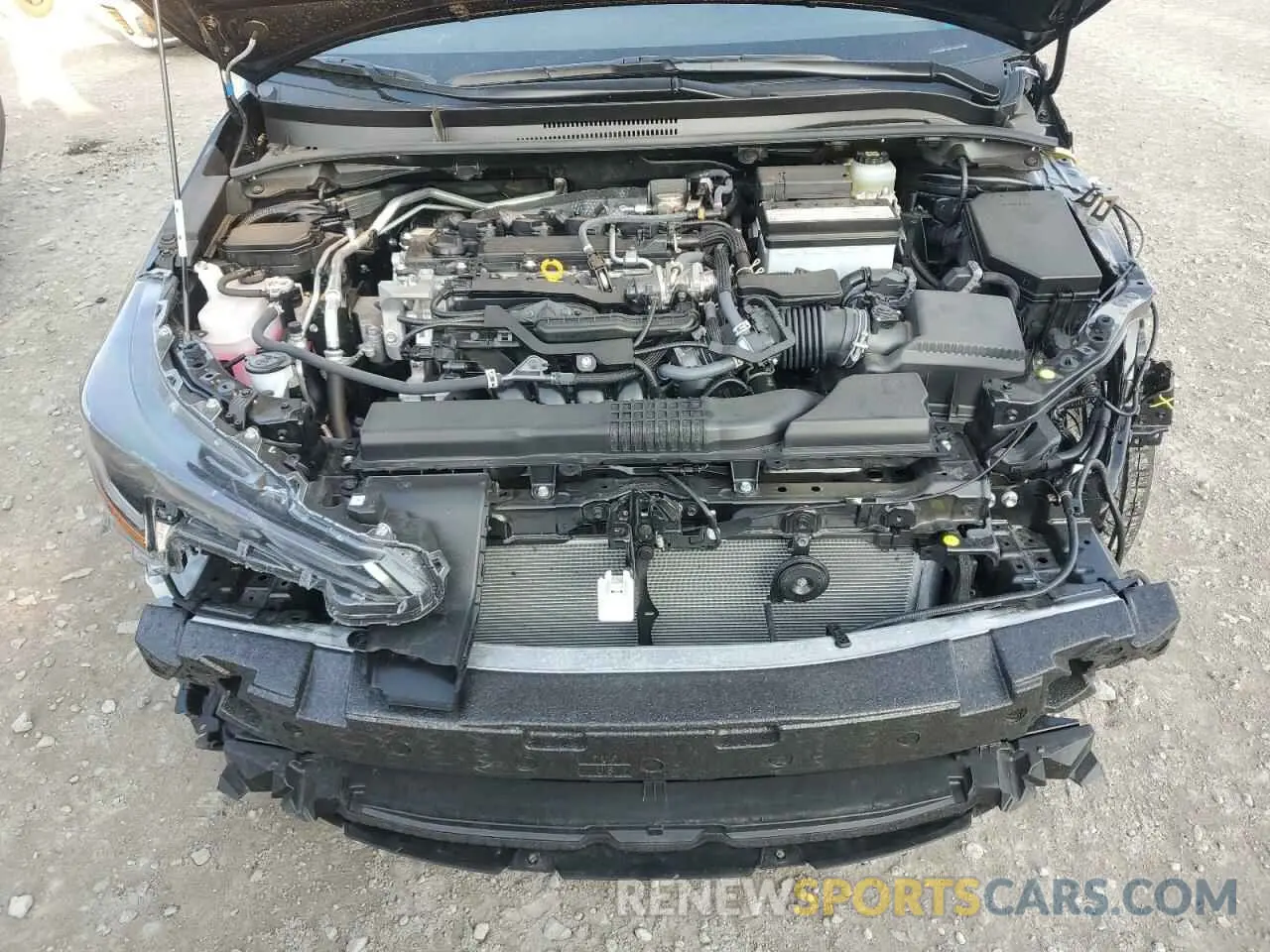 11 Фотография поврежденного автомобиля JTND4MBE2N3174854 TOYOTA COROLLA 2022