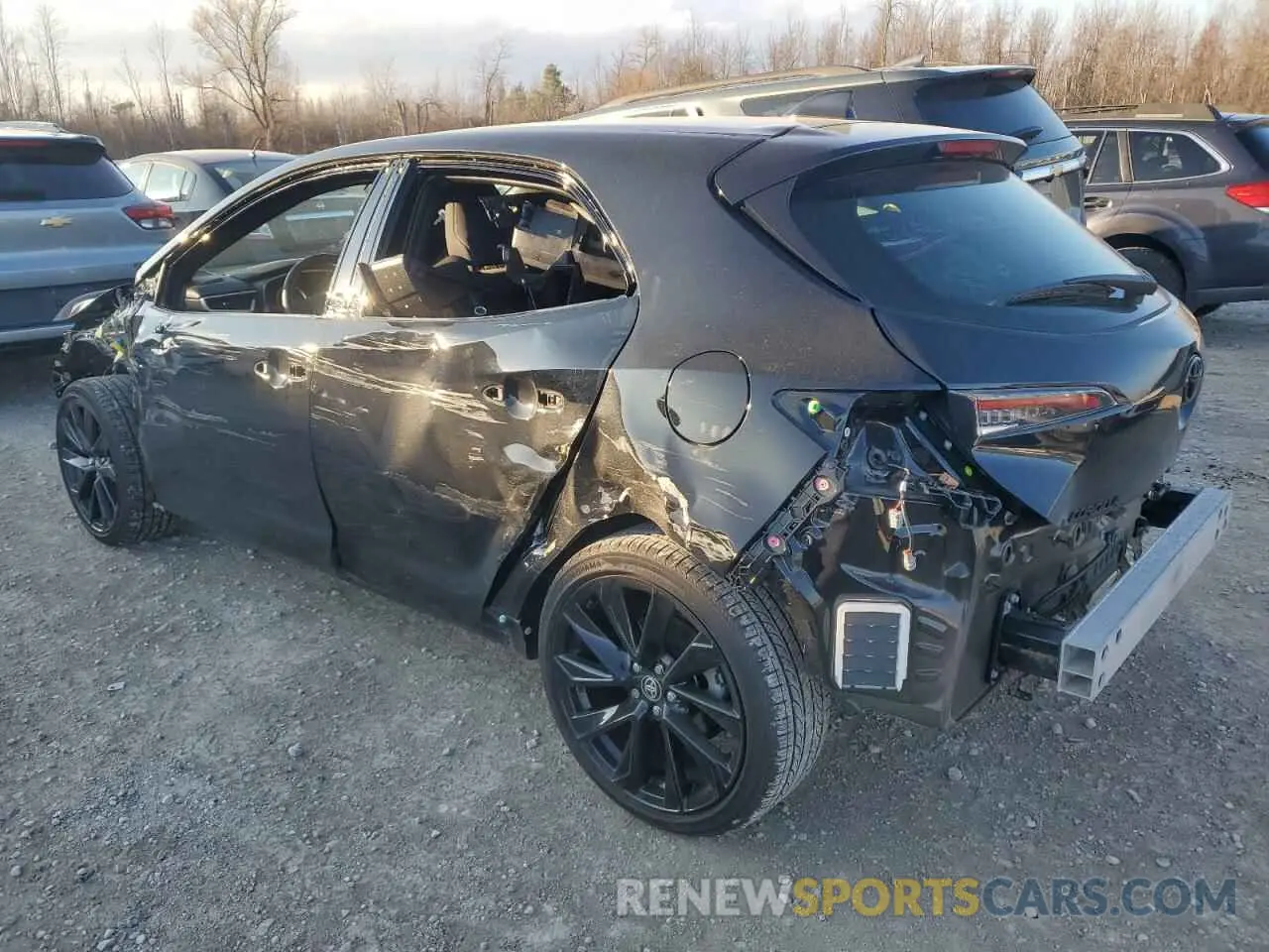 2 Фотография поврежденного автомобиля JTND4MBE2N3174854 TOYOTA COROLLA 2022