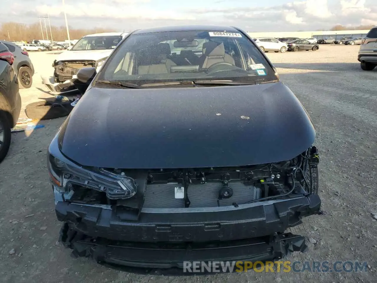 5 Фотография поврежденного автомобиля JTND4MBE2N3174854 TOYOTA COROLLA 2022