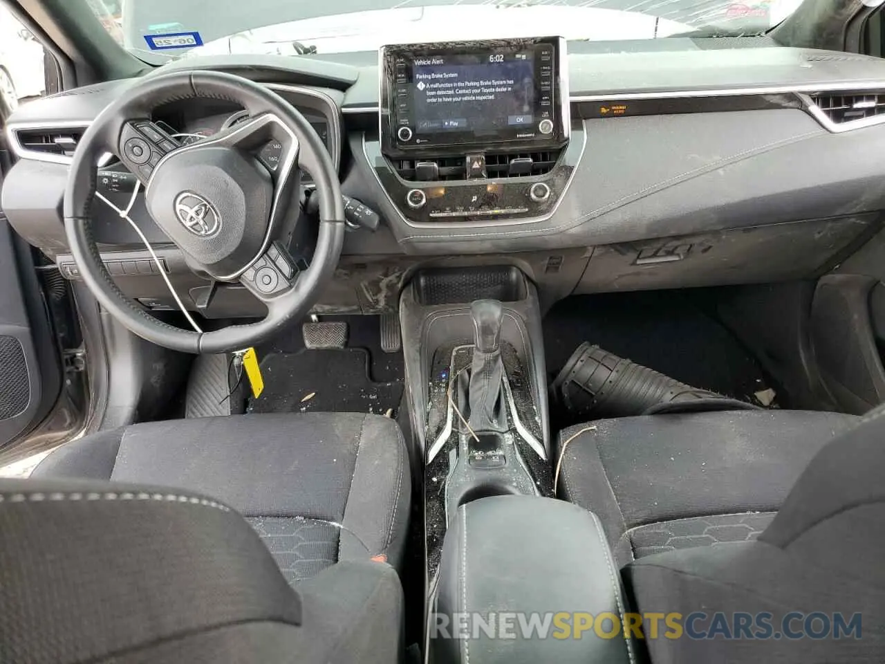 8 Фотография поврежденного автомобиля JTND4MBE2N3180198 TOYOTA COROLLA 2022