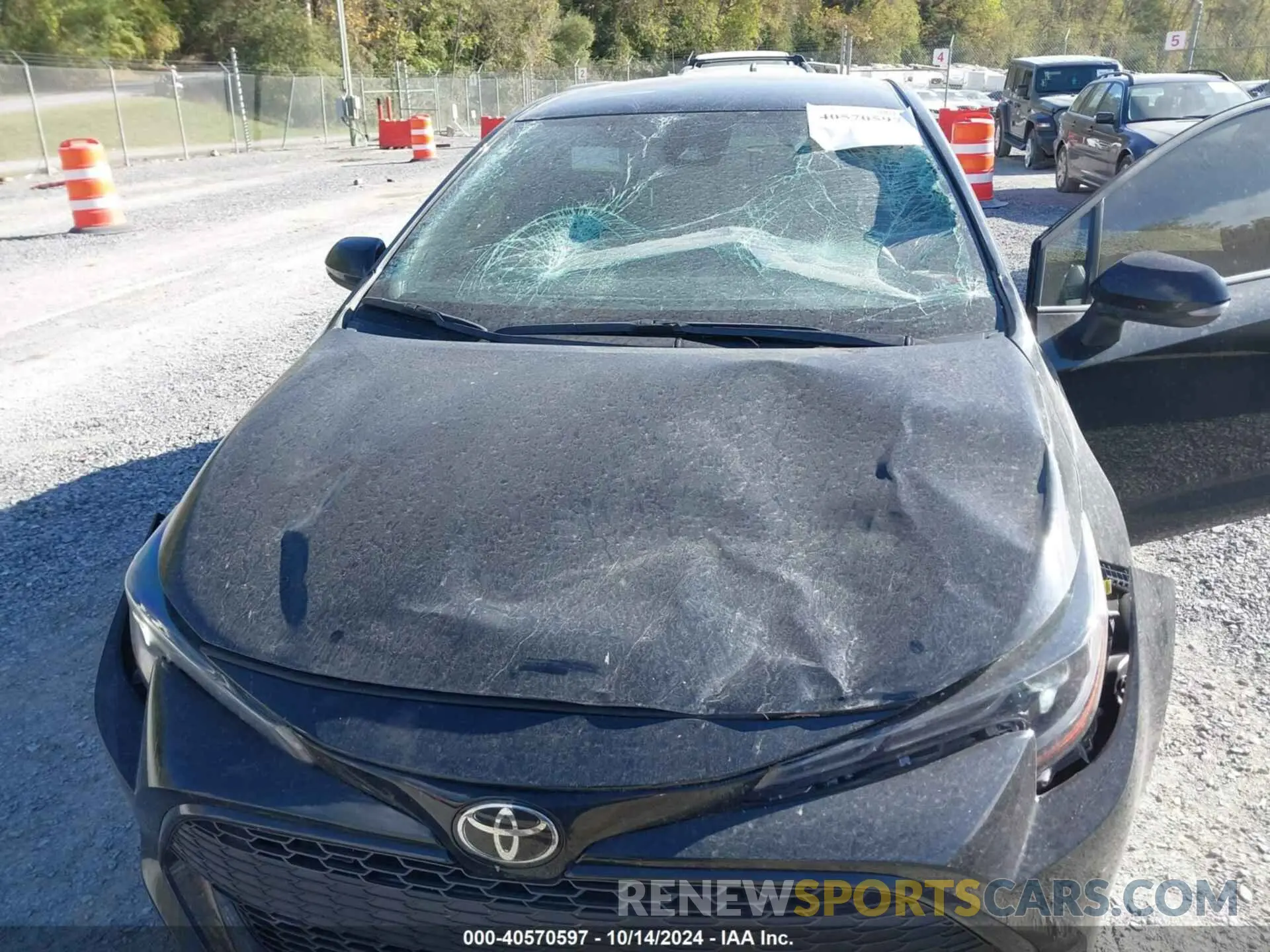 6 Photograph of a damaged car JTND4MBE2N3182372 TOYOTA COROLLA 2022