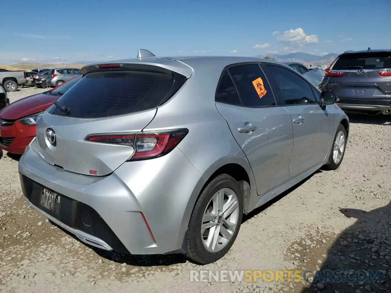 3 Фотография поврежденного автомобиля JTND4MBE3N3148067 TOYOTA COROLLA 2022