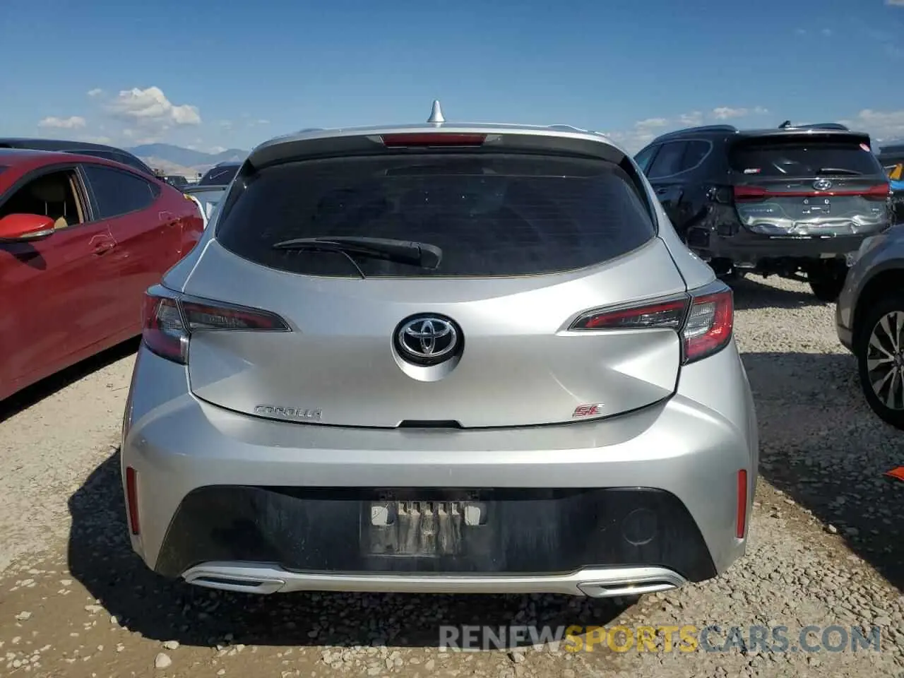 6 Фотография поврежденного автомобиля JTND4MBE3N3148067 TOYOTA COROLLA 2022