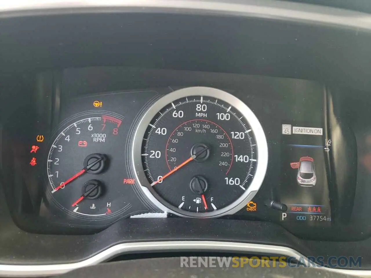 9 Фотография поврежденного автомобиля JTND4MBE3N3155424 TOYOTA COROLLA 2022