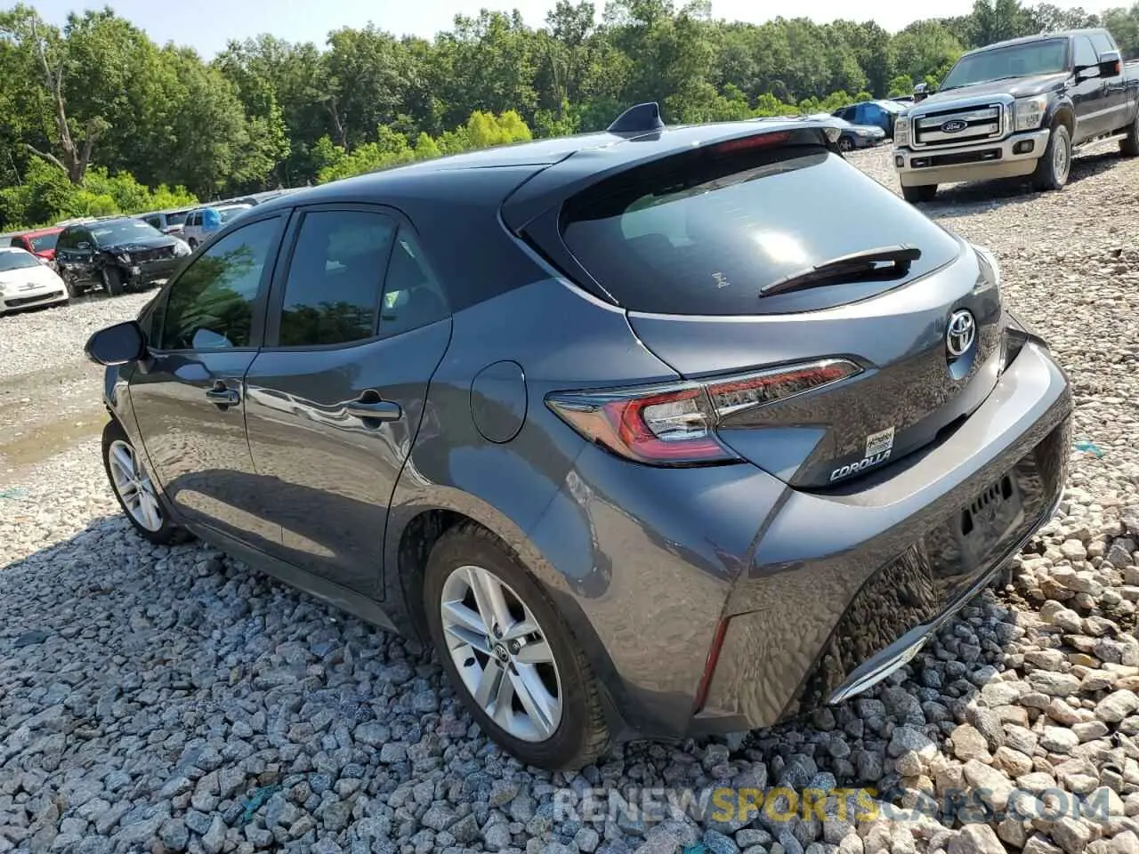 2 Photograph of a damaged car JTND4MBE3N3160719 TOYOTA COROLLA 2022