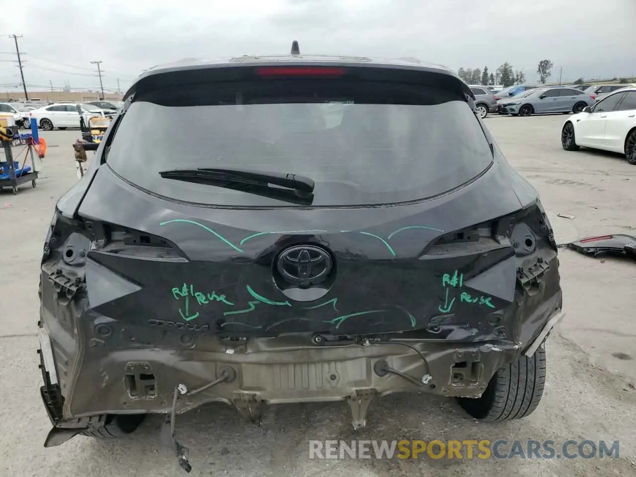 6 Photograph of a damaged car JTND4MBE3N3163054 TOYOTA COROLLA 2022