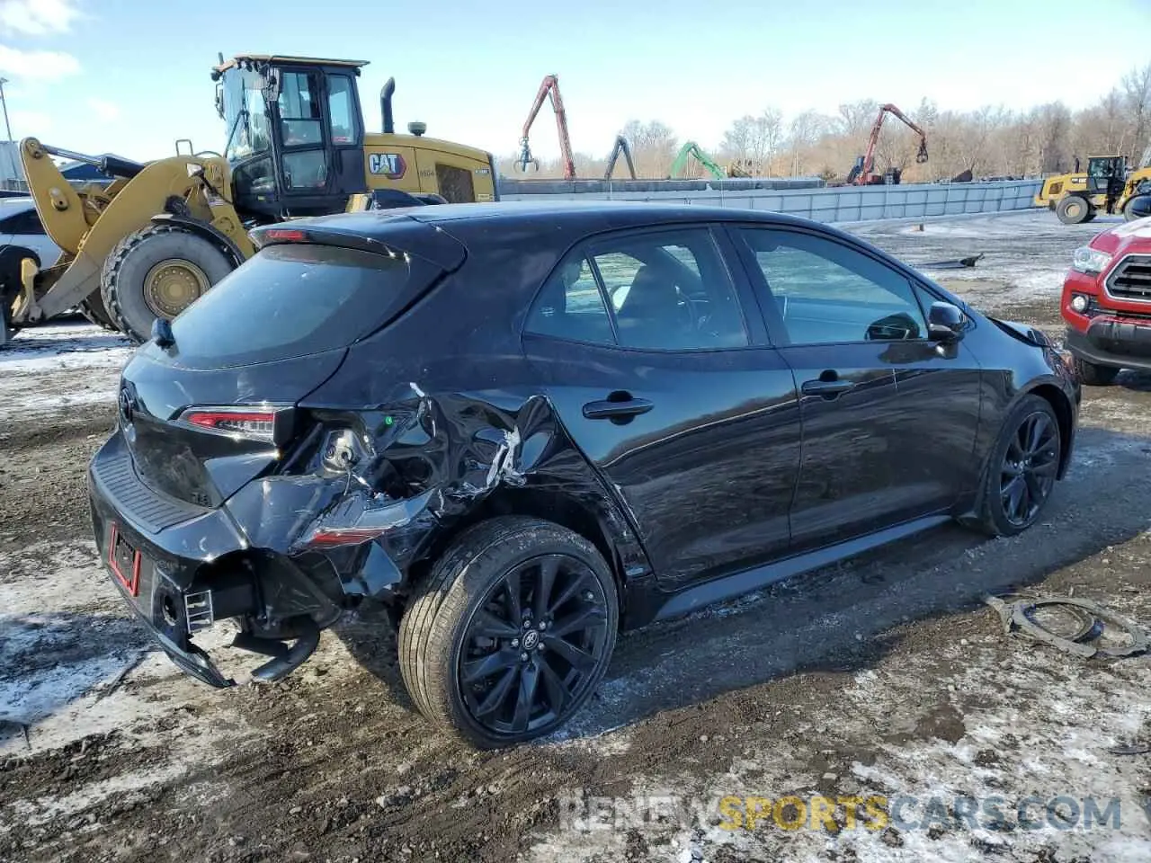 3 Photograph of a damaged car JTND4MBE3N3190030 TOYOTA COROLLA 2022