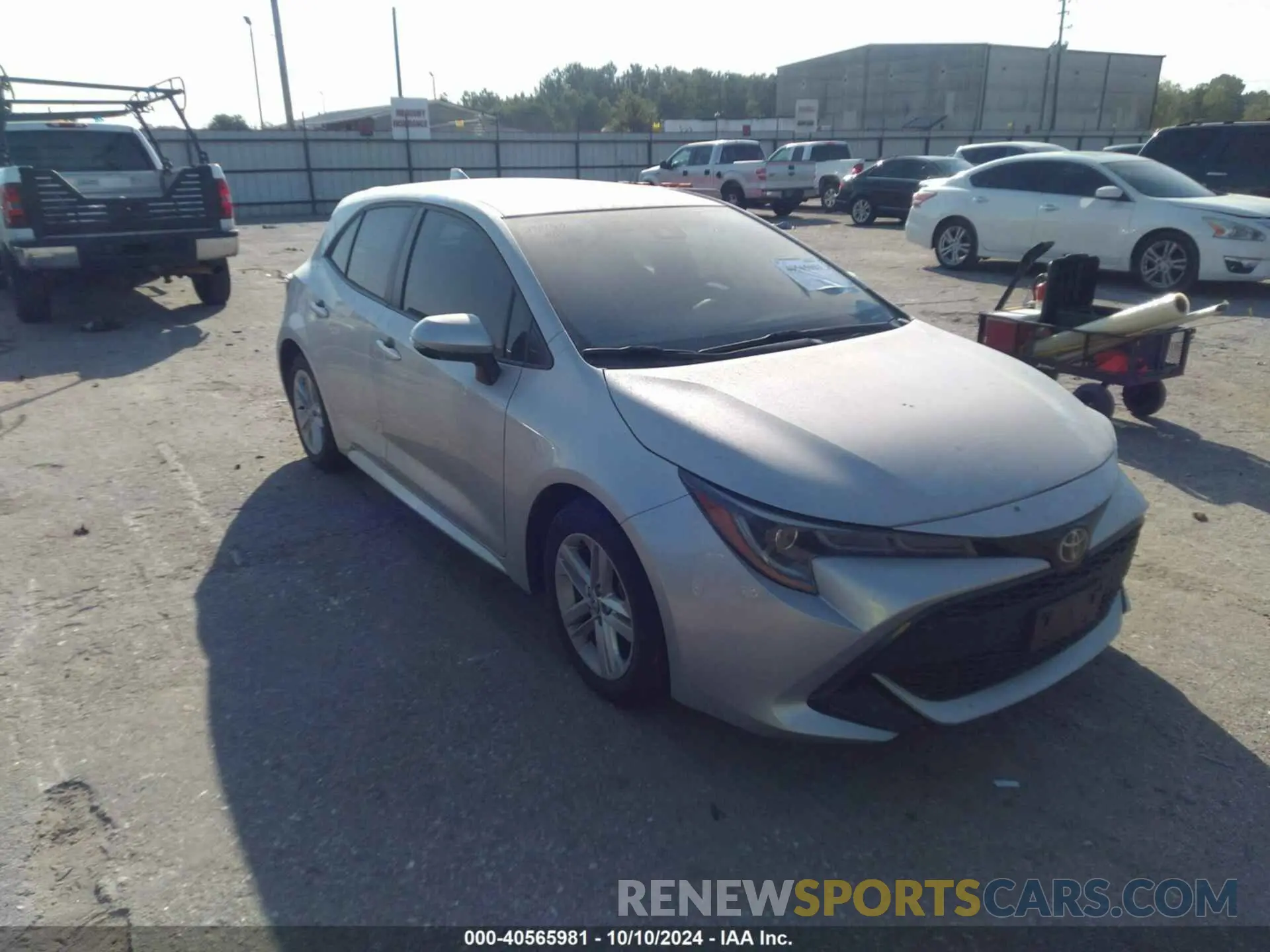 1 Фотография поврежденного автомобиля JTND4MBE4N3150989 TOYOTA COROLLA 2022