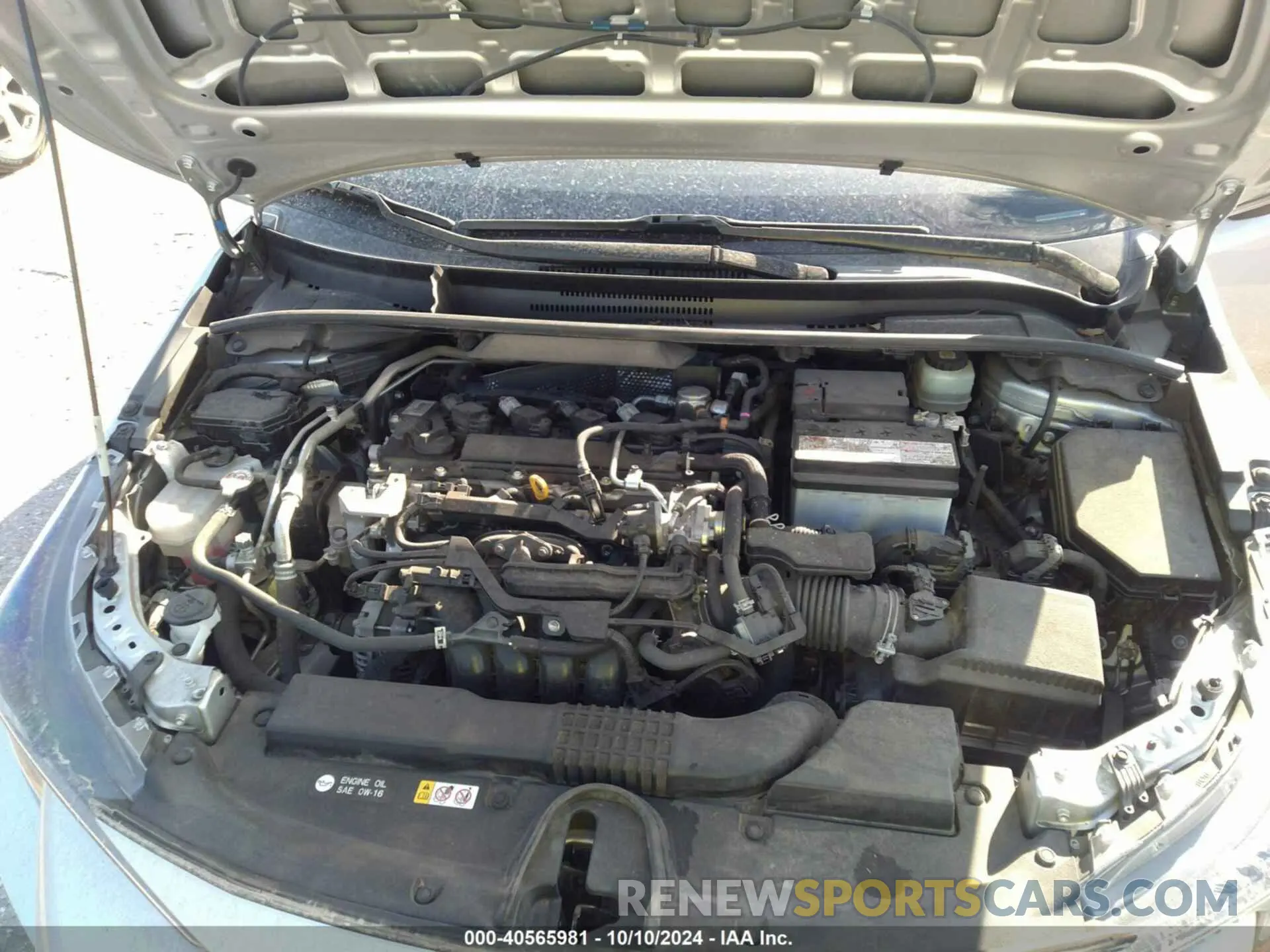10 Фотография поврежденного автомобиля JTND4MBE4N3150989 TOYOTA COROLLA 2022