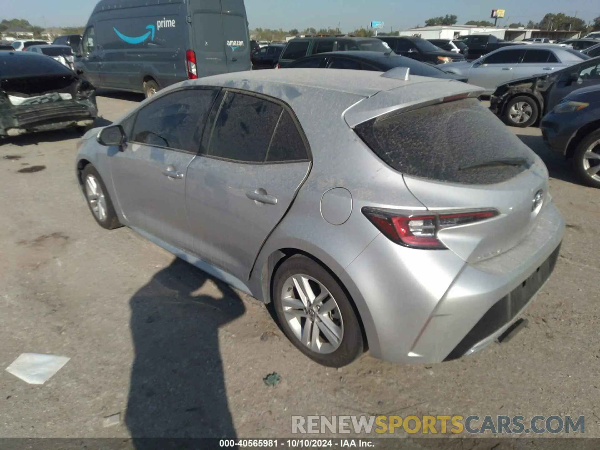 3 Фотография поврежденного автомобиля JTND4MBE4N3150989 TOYOTA COROLLA 2022