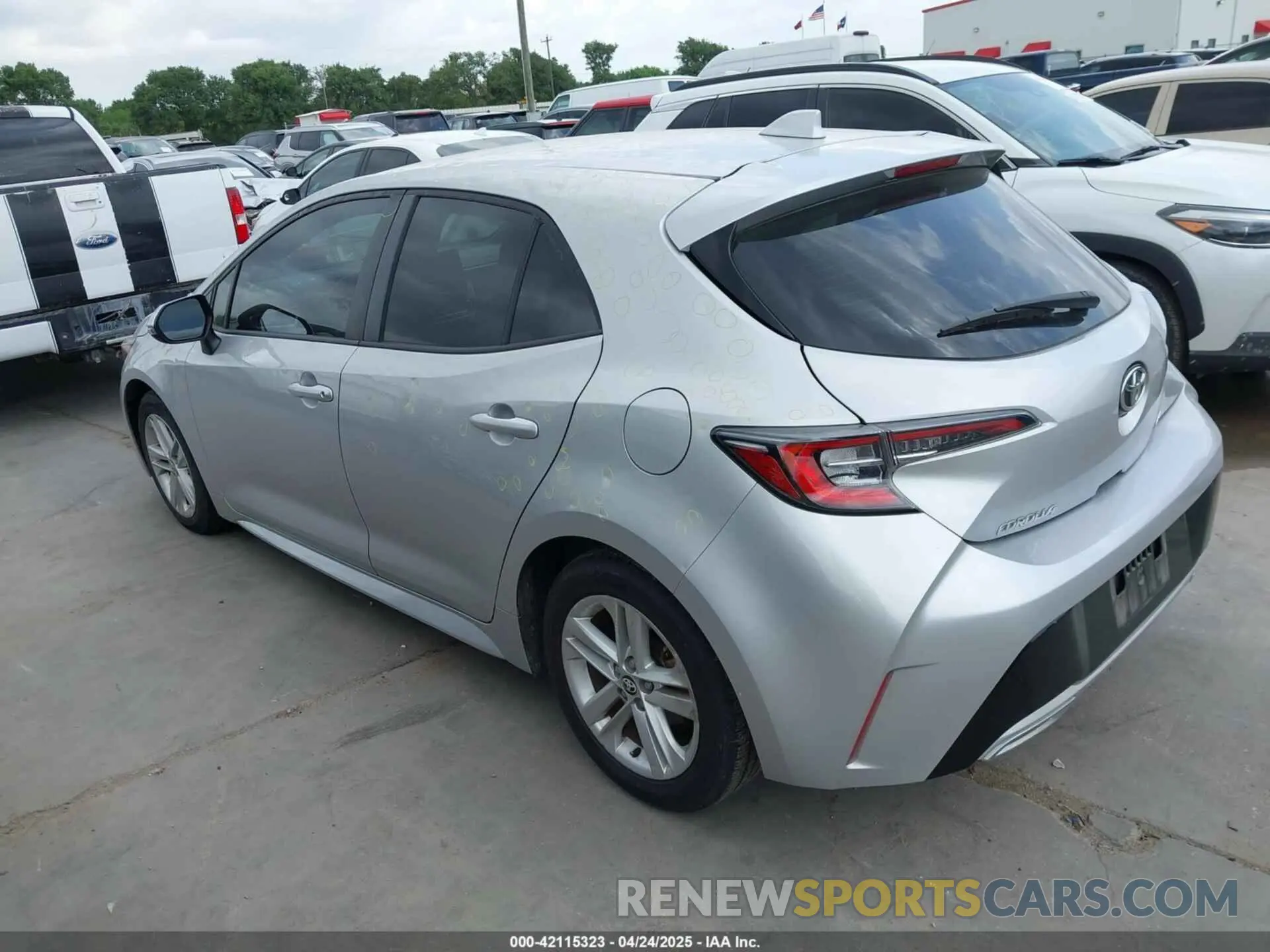 3 Photograph of a damaged car JTND4MBE4N3153004 TOYOTA COROLLA 2022
