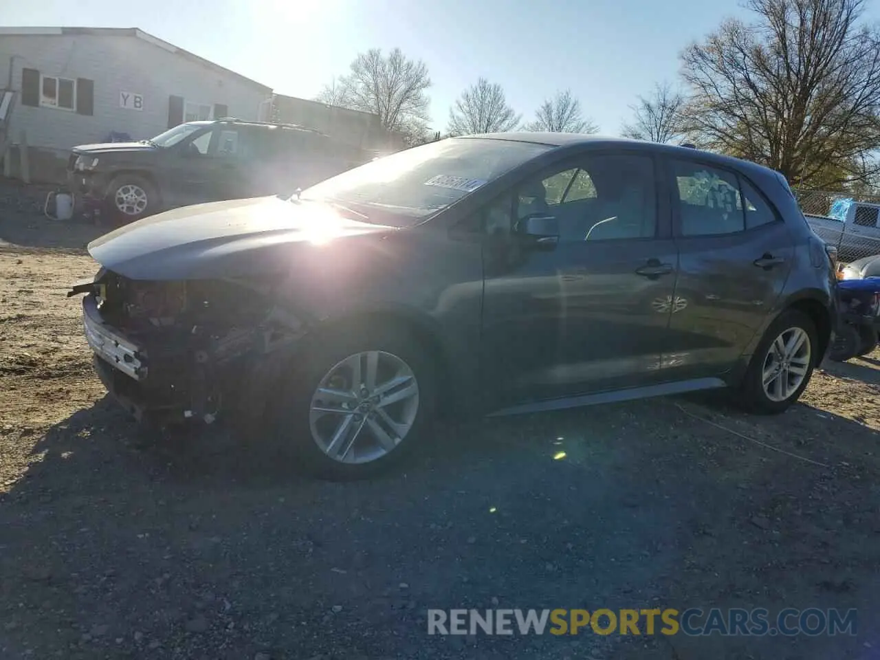1 Photograph of a damaged car JTND4MBE4N3163421 TOYOTA COROLLA 2022