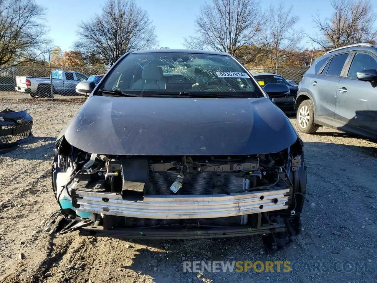 5 Photograph of a damaged car JTND4MBE4N3163421 TOYOTA COROLLA 2022