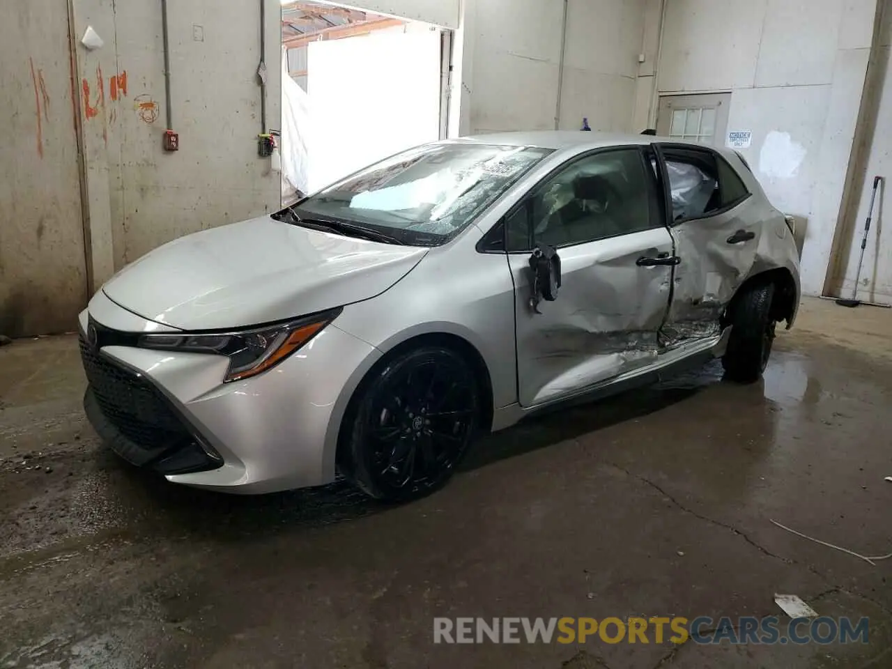 1 Фотография поврежденного автомобиля JTND4MBE4N3169638 TOYOTA COROLLA 2022