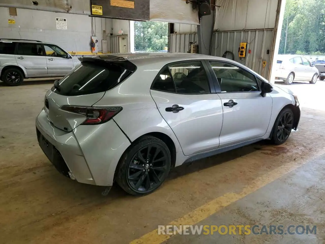 3 Photograph of a damaged car JTND4MBE4N3188612 TOYOTA COROLLA 2022