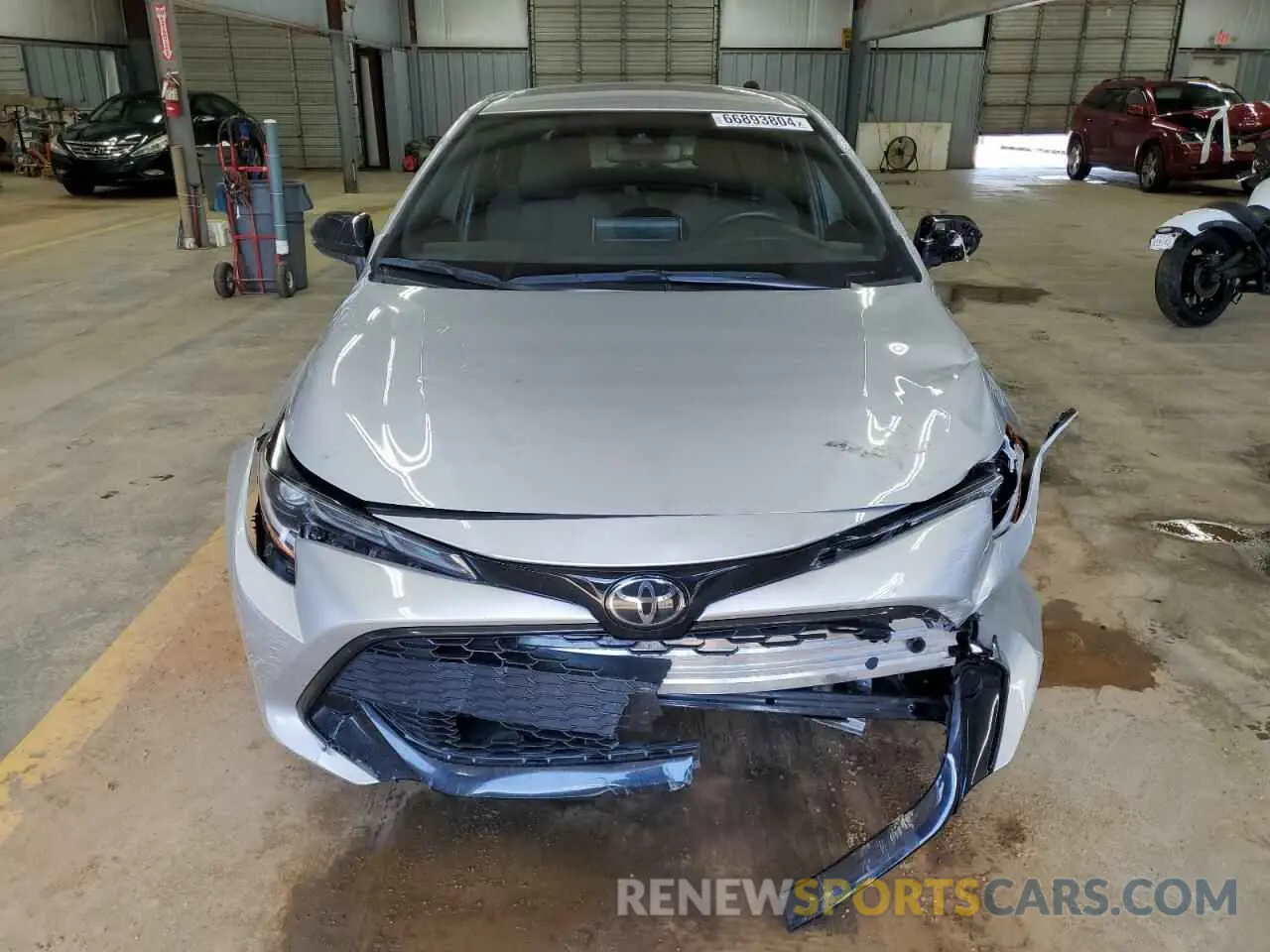 5 Photograph of a damaged car JTND4MBE4N3188612 TOYOTA COROLLA 2022