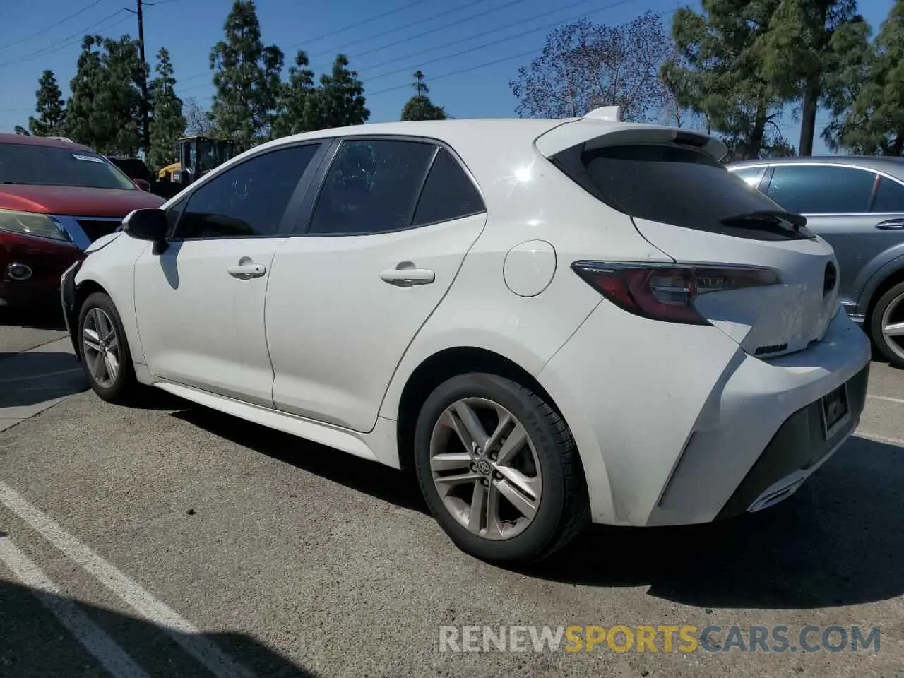 2 Photograph of a damaged car JTND4MBE5N3148944 TOYOTA COROLLA 2022