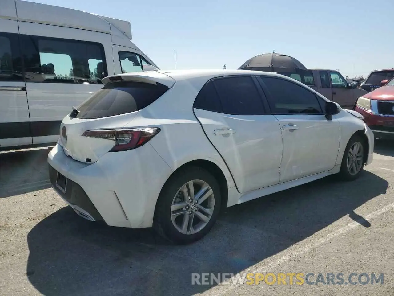 3 Photograph of a damaged car JTND4MBE5N3148944 TOYOTA COROLLA 2022