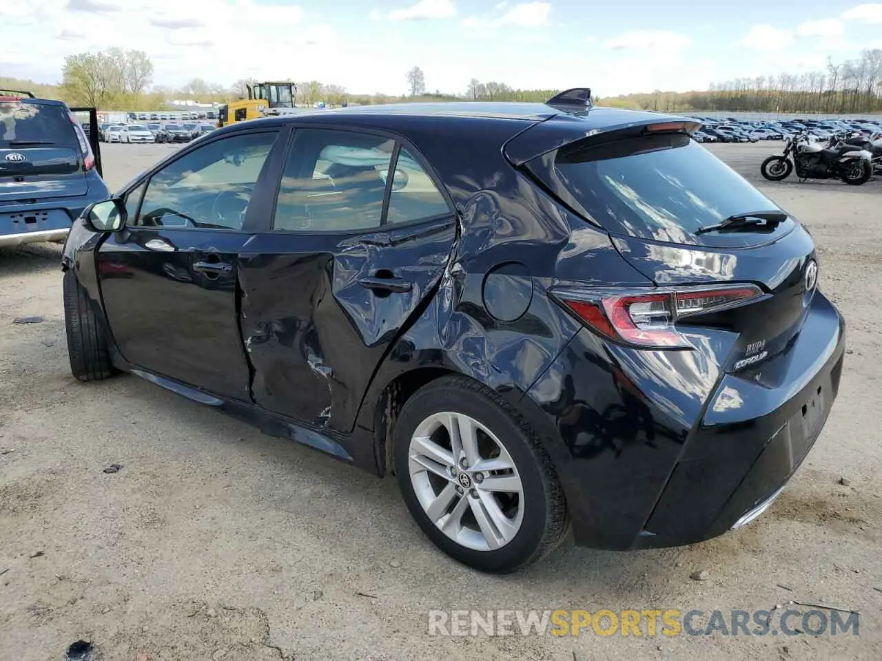 2 Photograph of a damaged car JTND4MBE5N3155179 TOYOTA COROLLA 2022