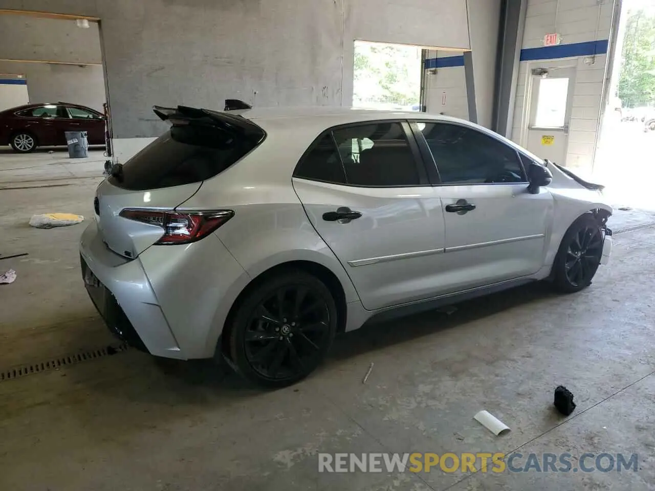 3 Photograph of a damaged car JTND4MBE5N3165095 TOYOTA COROLLA 2022