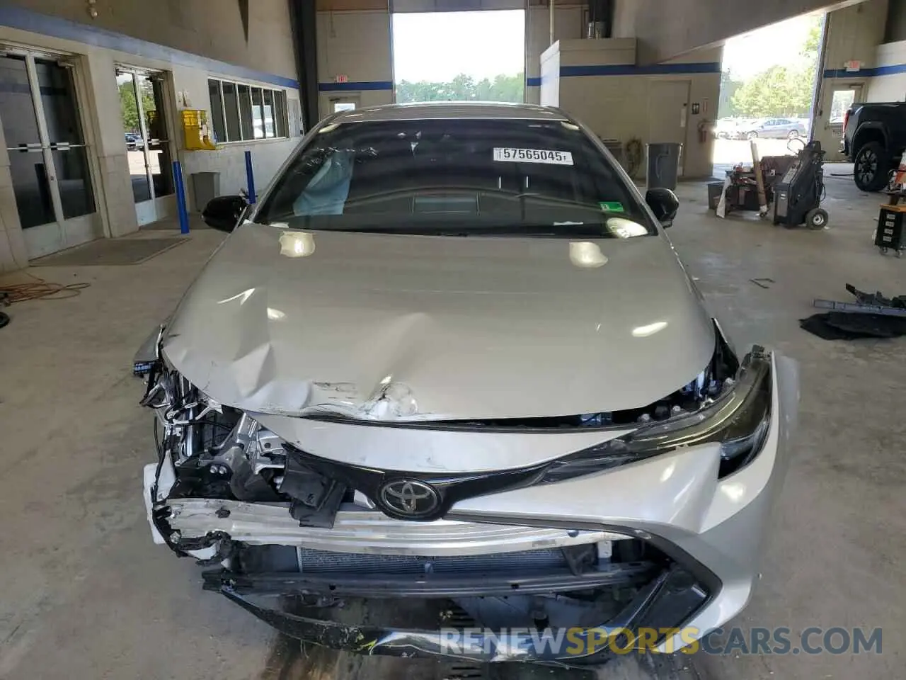 5 Photograph of a damaged car JTND4MBE5N3165095 TOYOTA COROLLA 2022