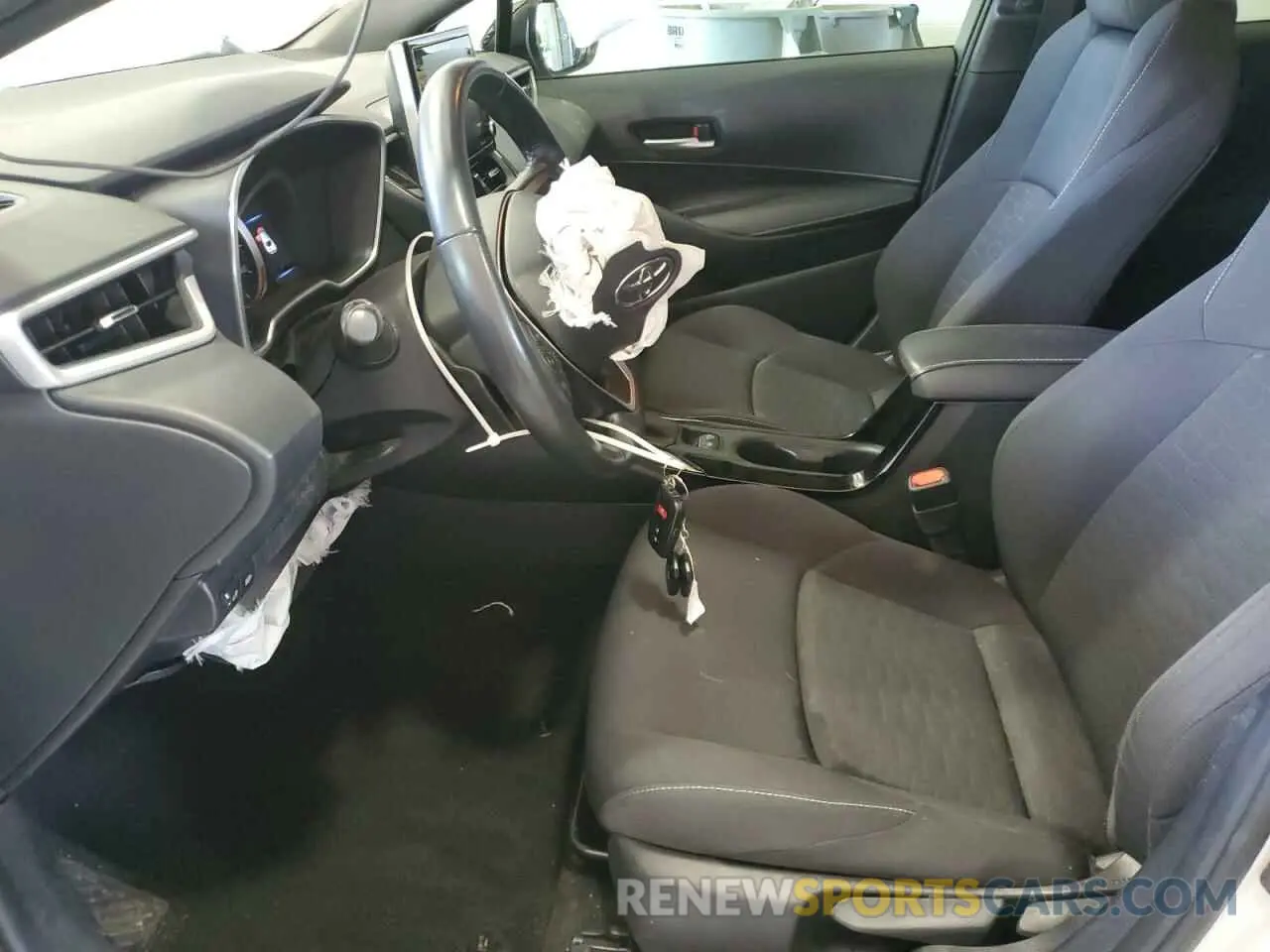 7 Photograph of a damaged car JTND4MBE5N3165095 TOYOTA COROLLA 2022