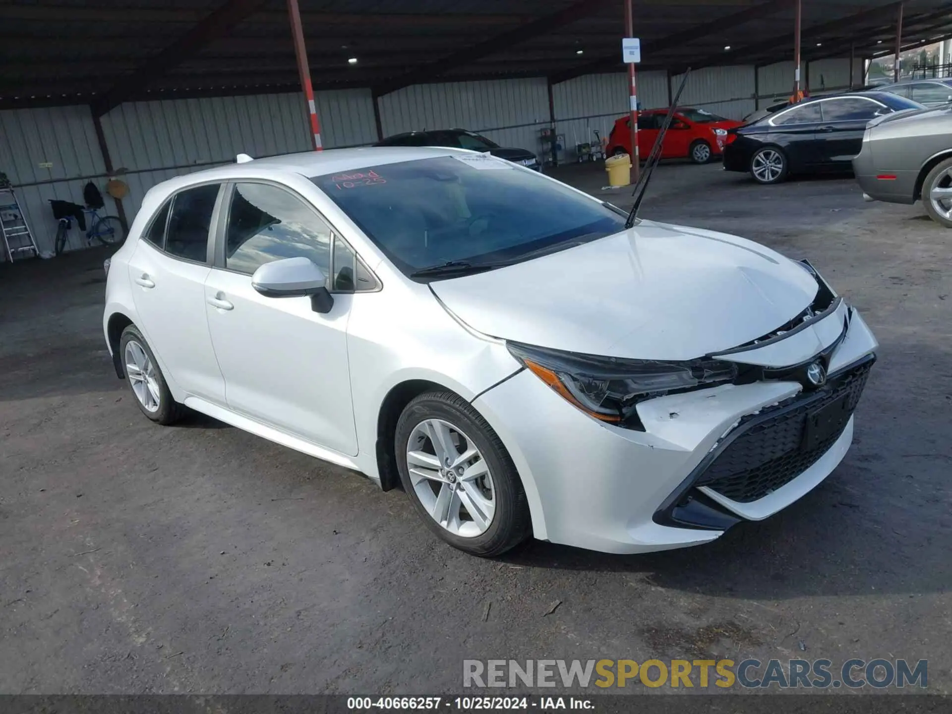 1 Фотография поврежденного автомобиля JTND4MBE5N3177926 TOYOTA COROLLA 2022