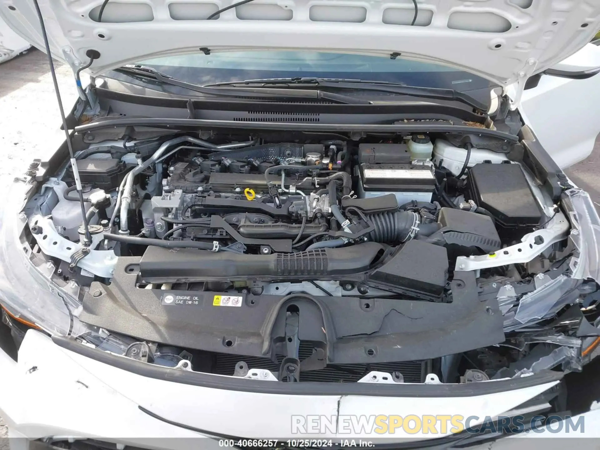 10 Фотография поврежденного автомобиля JTND4MBE5N3177926 TOYOTA COROLLA 2022