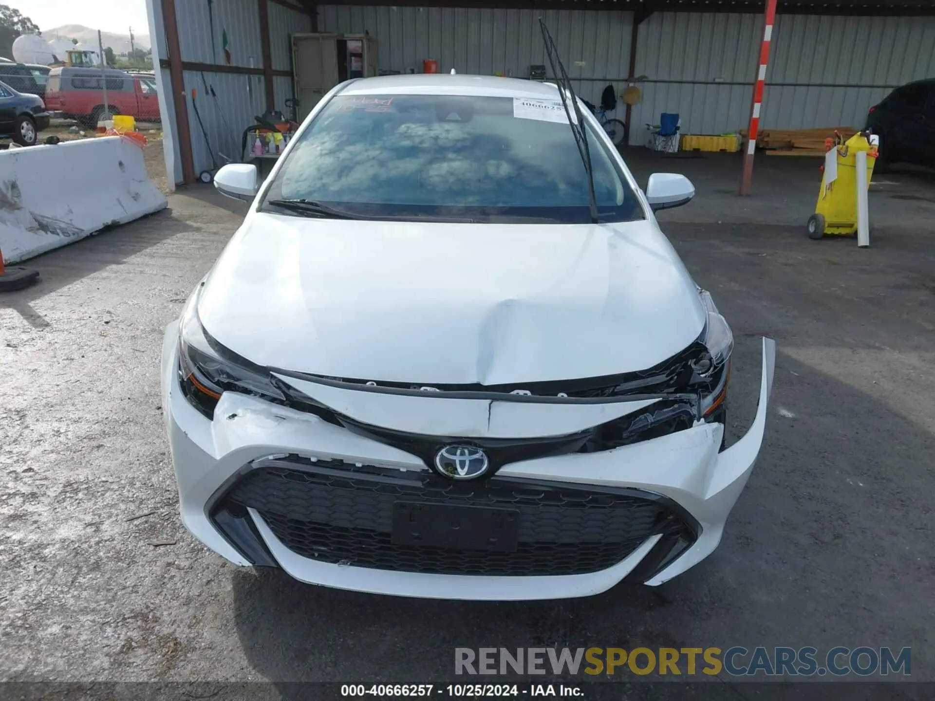 12 Фотография поврежденного автомобиля JTND4MBE5N3177926 TOYOTA COROLLA 2022