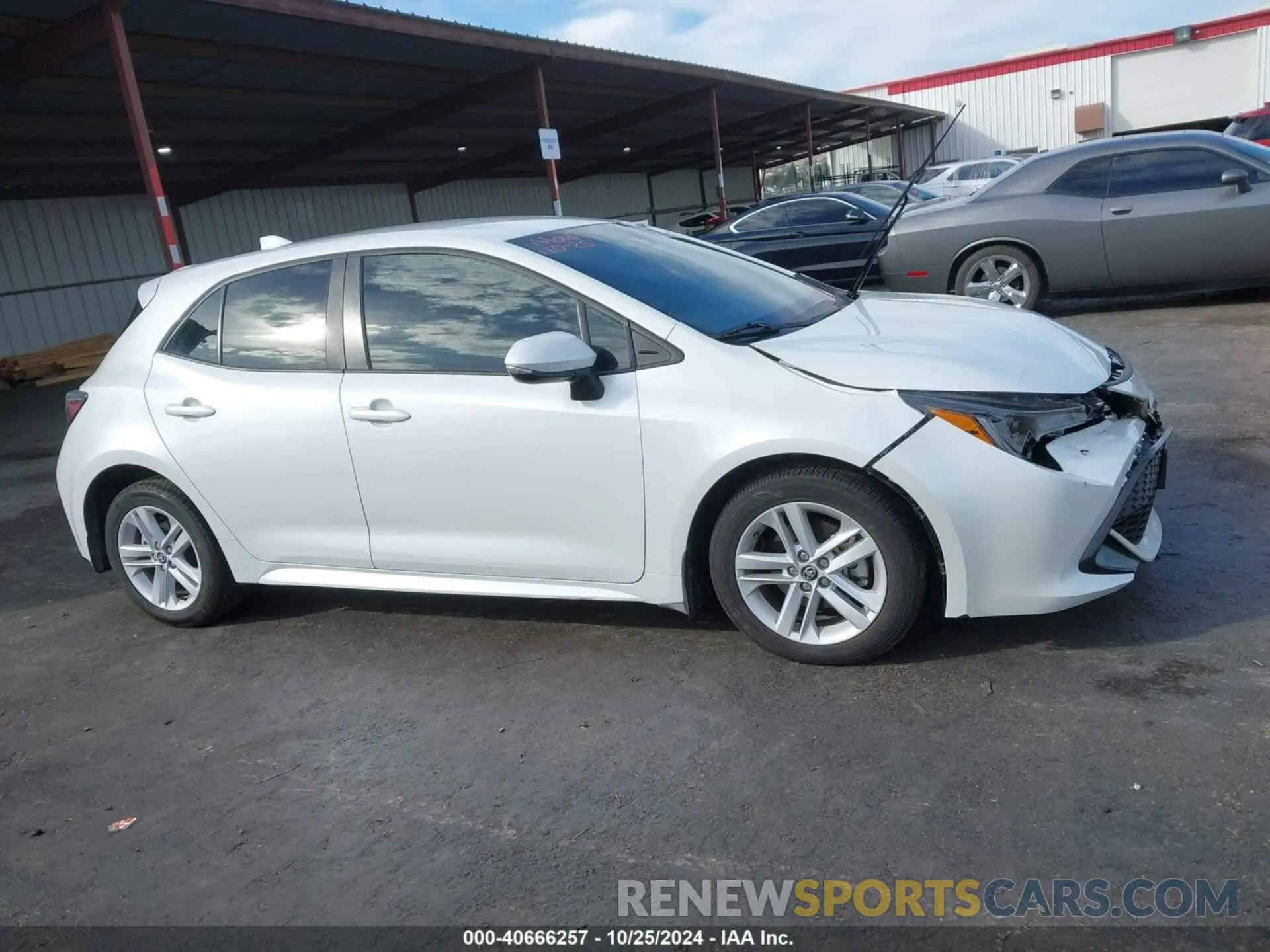 13 Фотография поврежденного автомобиля JTND4MBE5N3177926 TOYOTA COROLLA 2022