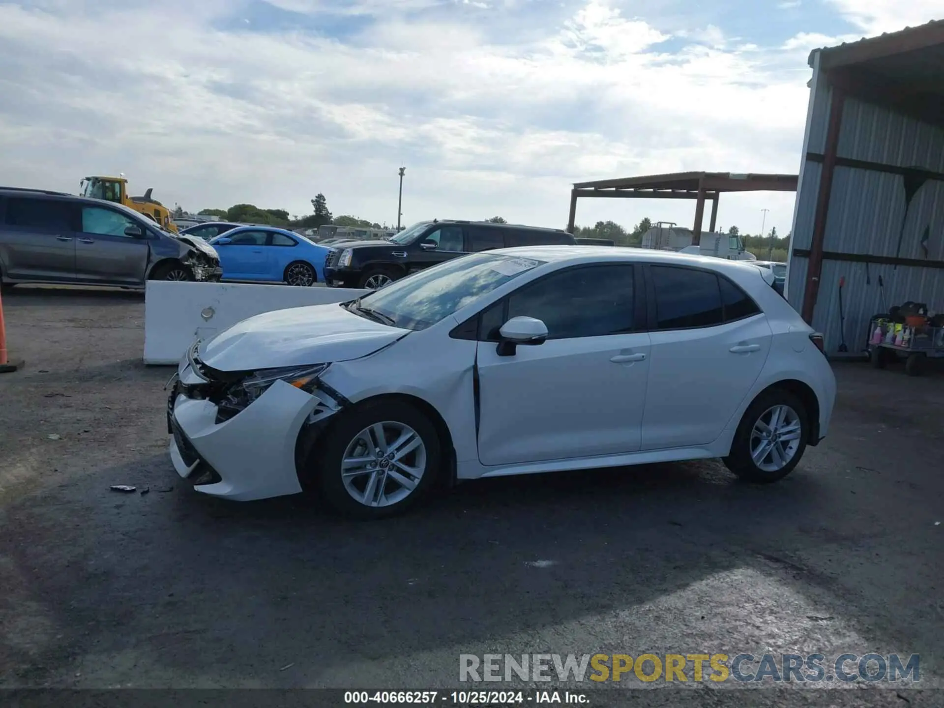 6 Фотография поврежденного автомобиля JTND4MBE5N3177926 TOYOTA COROLLA 2022