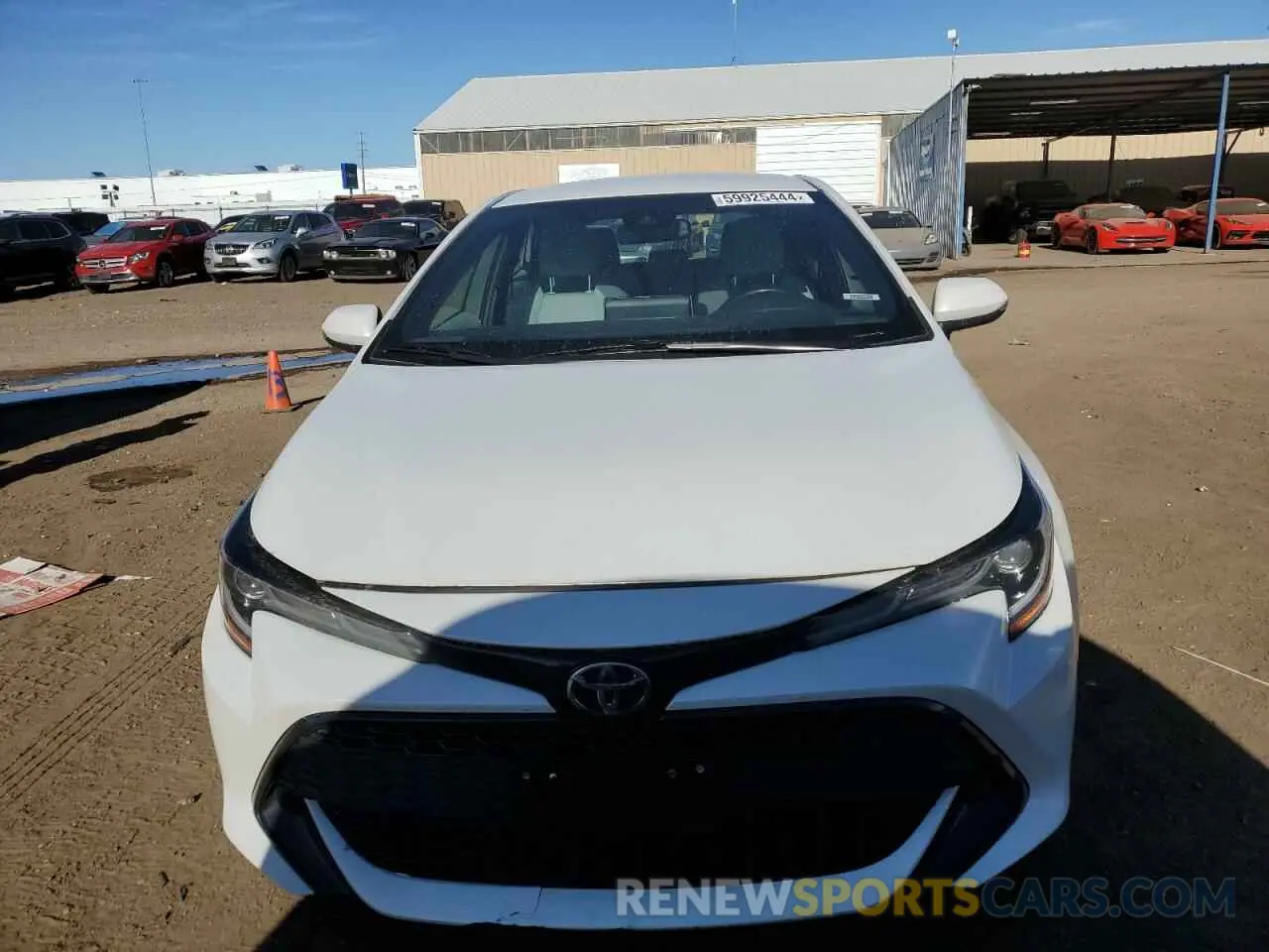 5 Фотография поврежденного автомобиля JTND4MBE5N3190336 TOYOTA COROLLA 2022