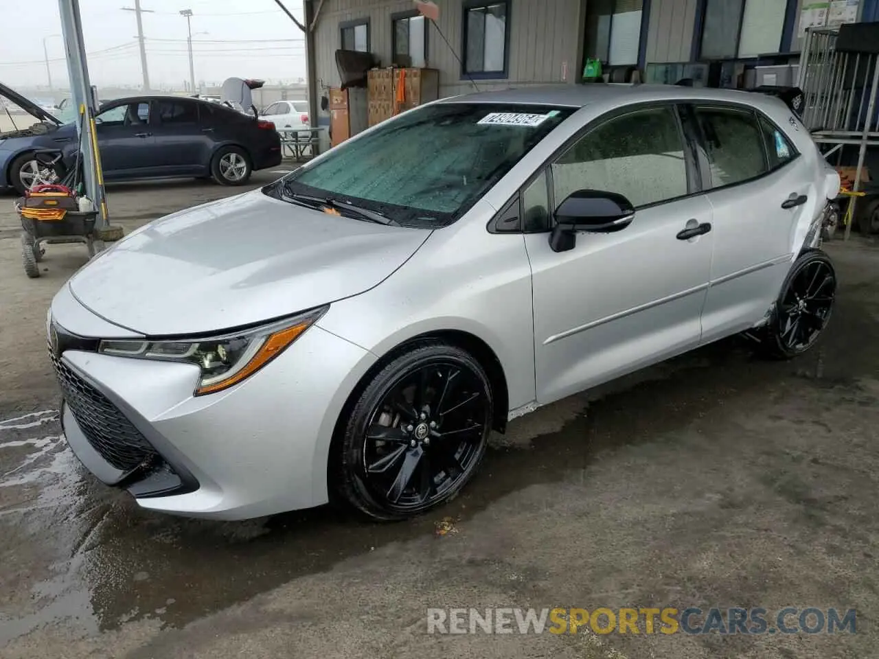 1 Photograph of a damaged car JTND4MBE7N3156964 TOYOTA COROLLA 2022