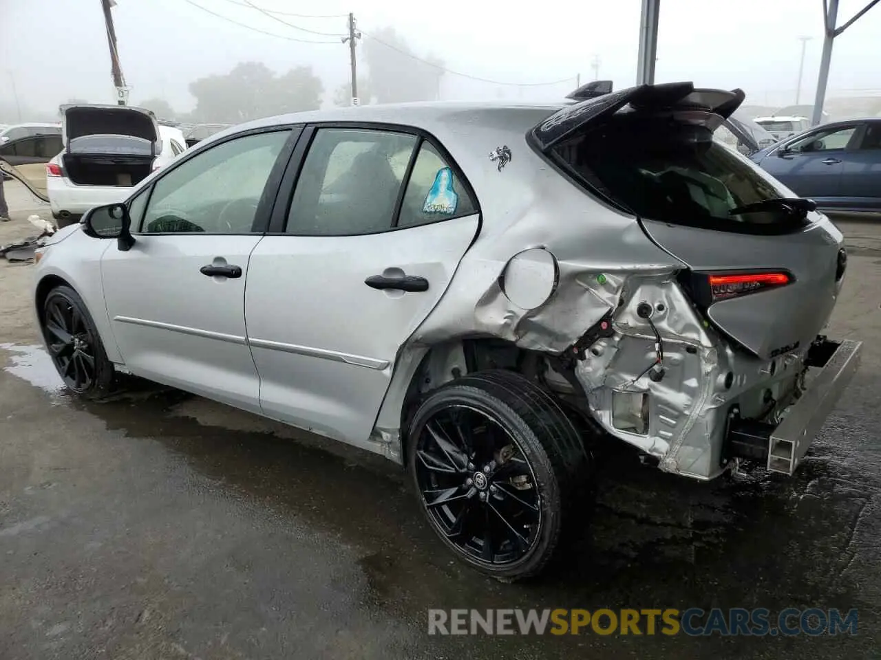 2 Photograph of a damaged car JTND4MBE7N3156964 TOYOTA COROLLA 2022