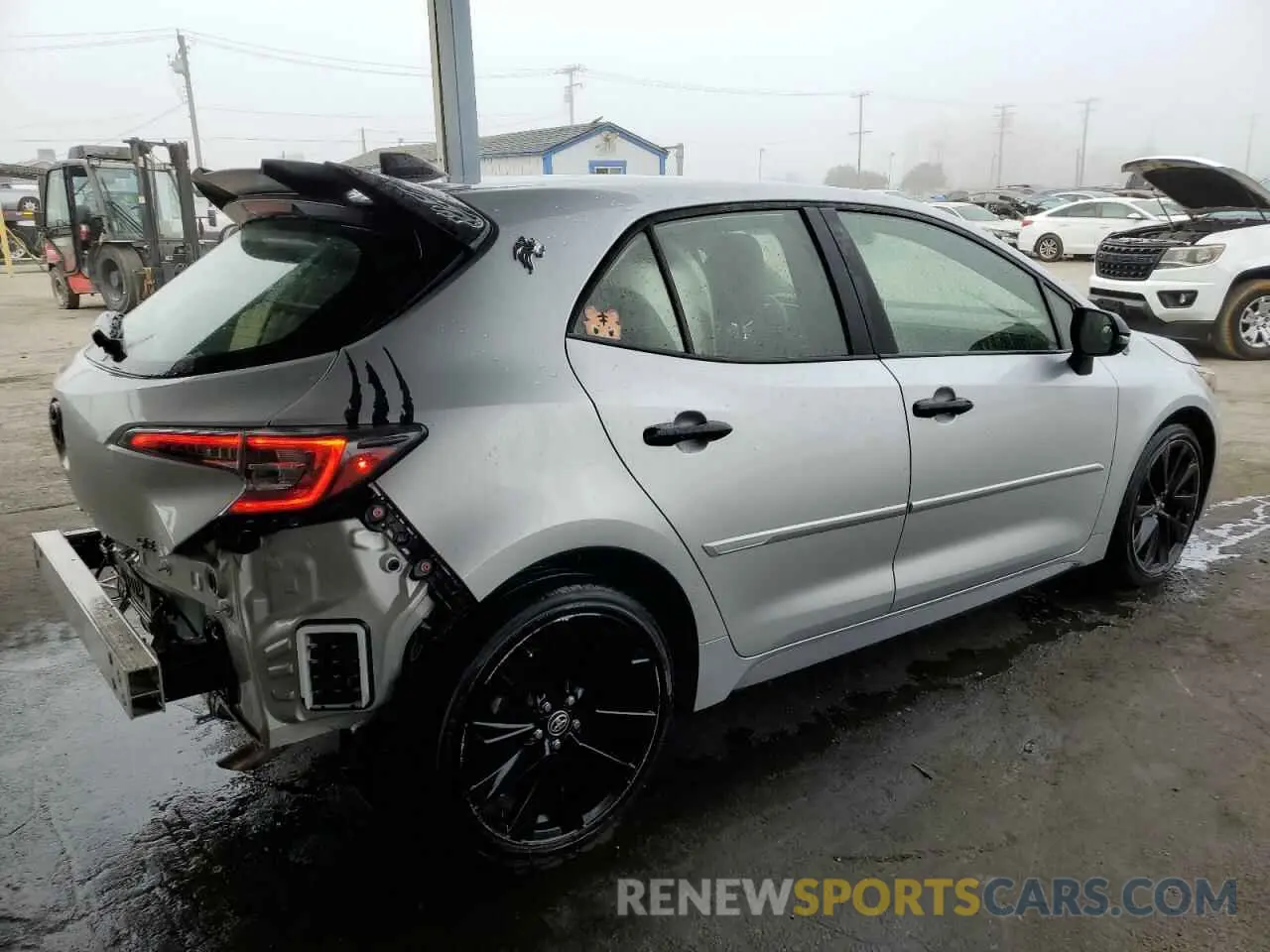 3 Photograph of a damaged car JTND4MBE7N3156964 TOYOTA COROLLA 2022