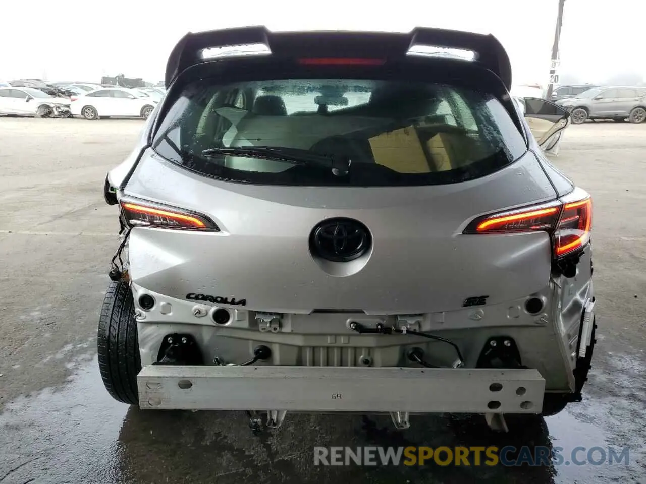 6 Photograph of a damaged car JTND4MBE7N3156964 TOYOTA COROLLA 2022