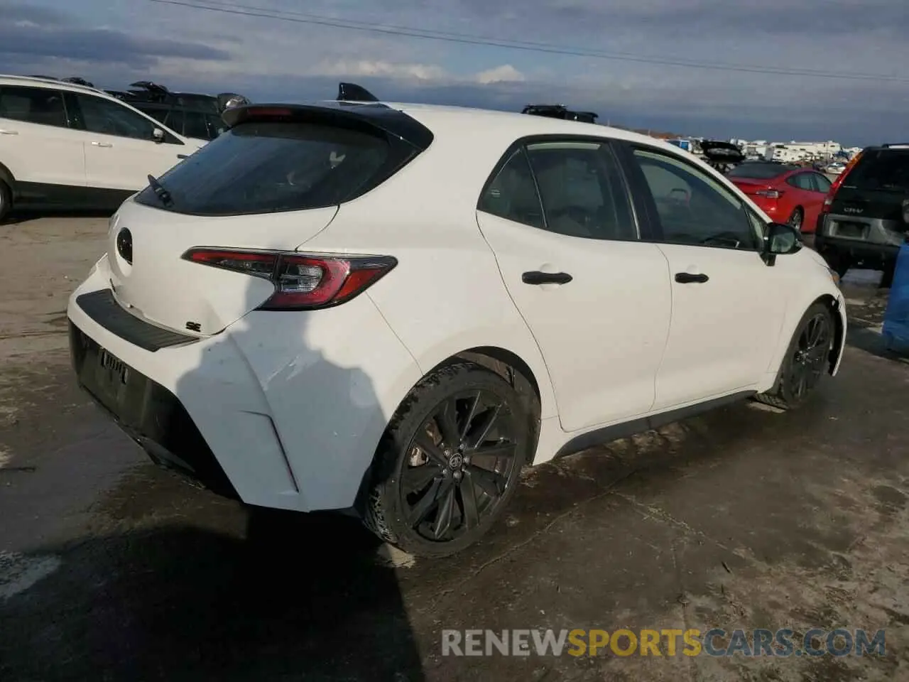 3 Photograph of a damaged car JTND4MBE7N3162036 TOYOTA COROLLA 2022