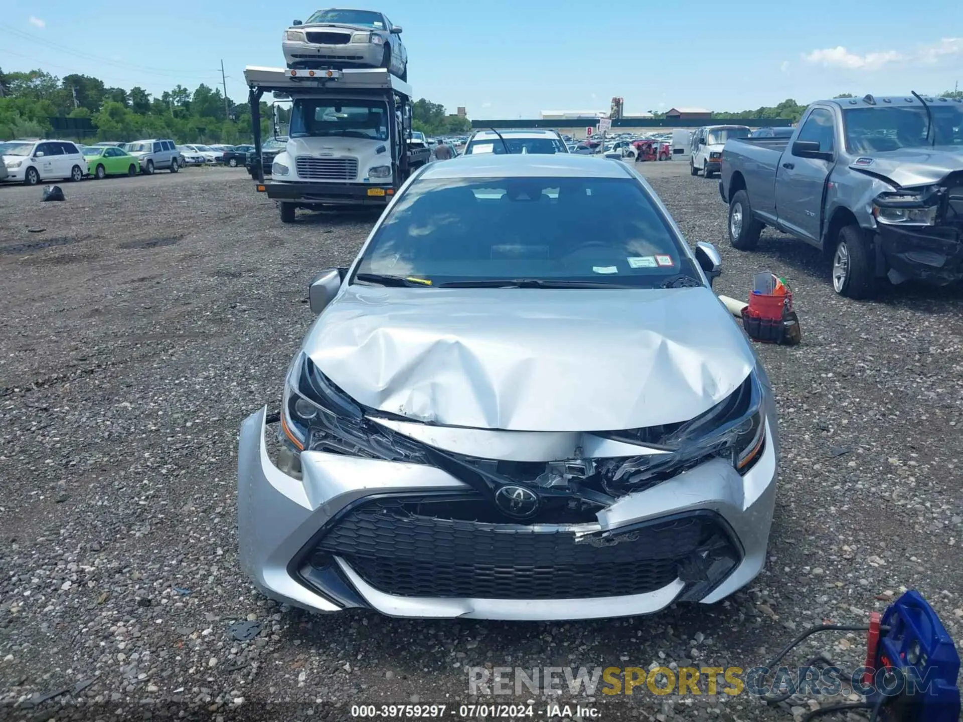 12 Photograph of a damaged car JTND4MBE7N3187728 TOYOTA COROLLA 2022