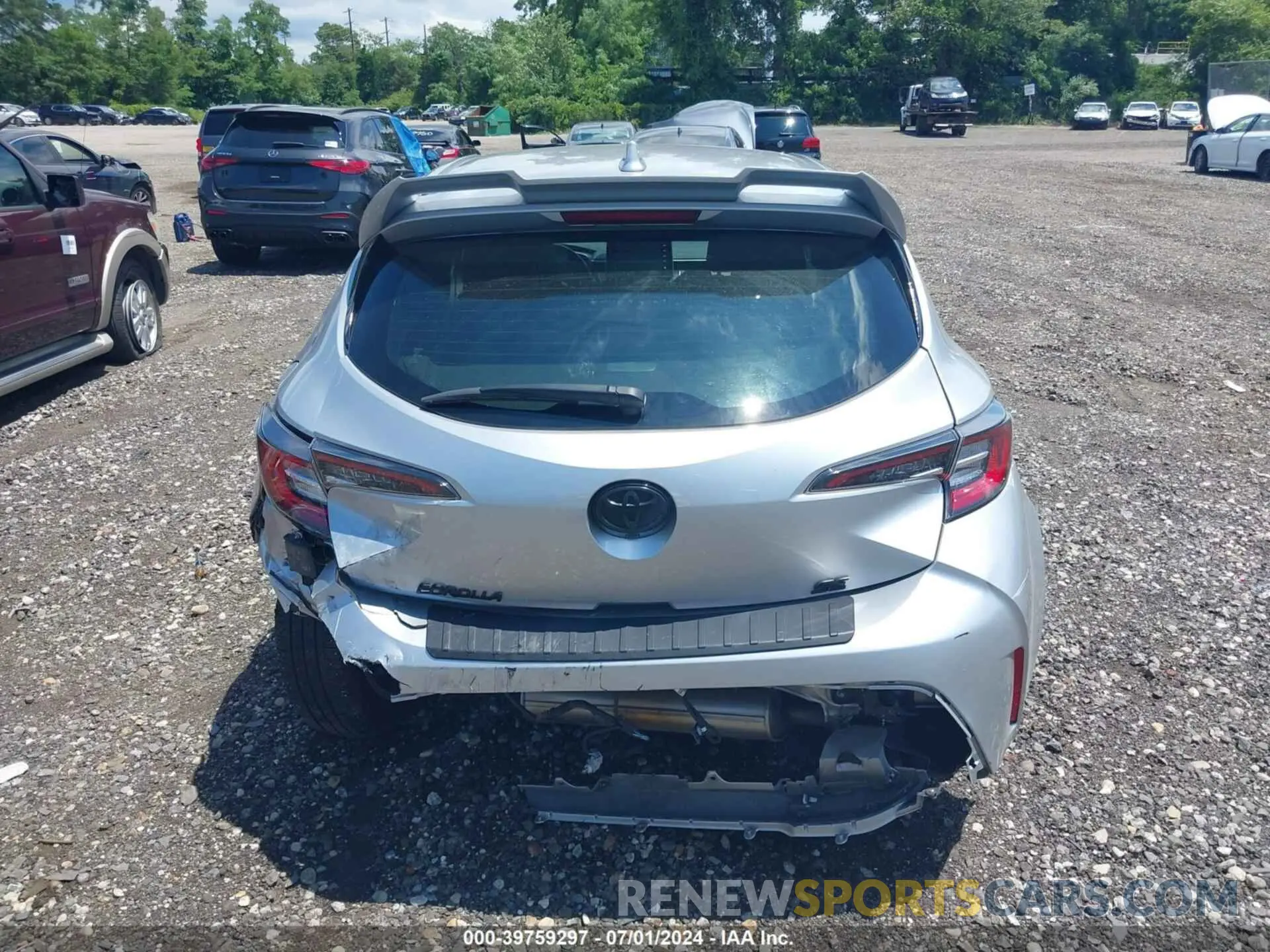 16 Photograph of a damaged car JTND4MBE7N3187728 TOYOTA COROLLA 2022