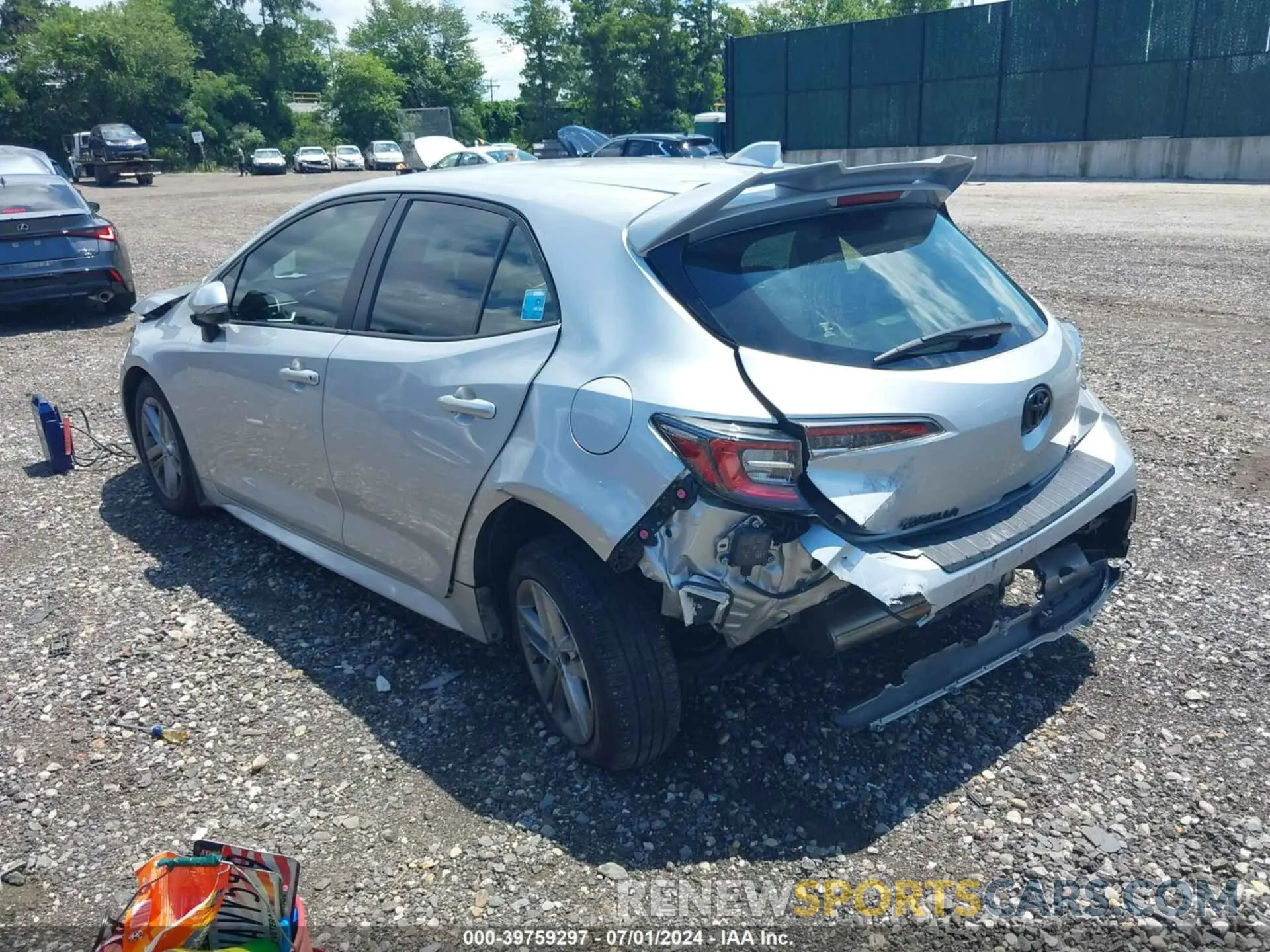 6 Photograph of a damaged car JTND4MBE7N3187728 TOYOTA COROLLA 2022