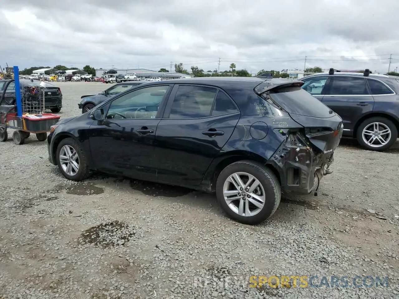 2 Photograph of a damaged car JTND4MBE8N3155502 TOYOTA COROLLA 2022