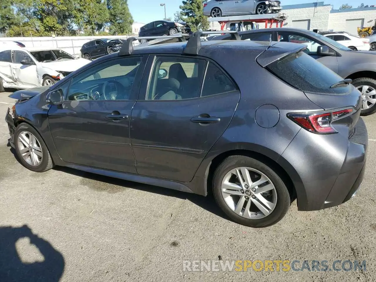2 Photograph of a damaged car JTND4MBE8N3171912 TOYOTA COROLLA 2022
