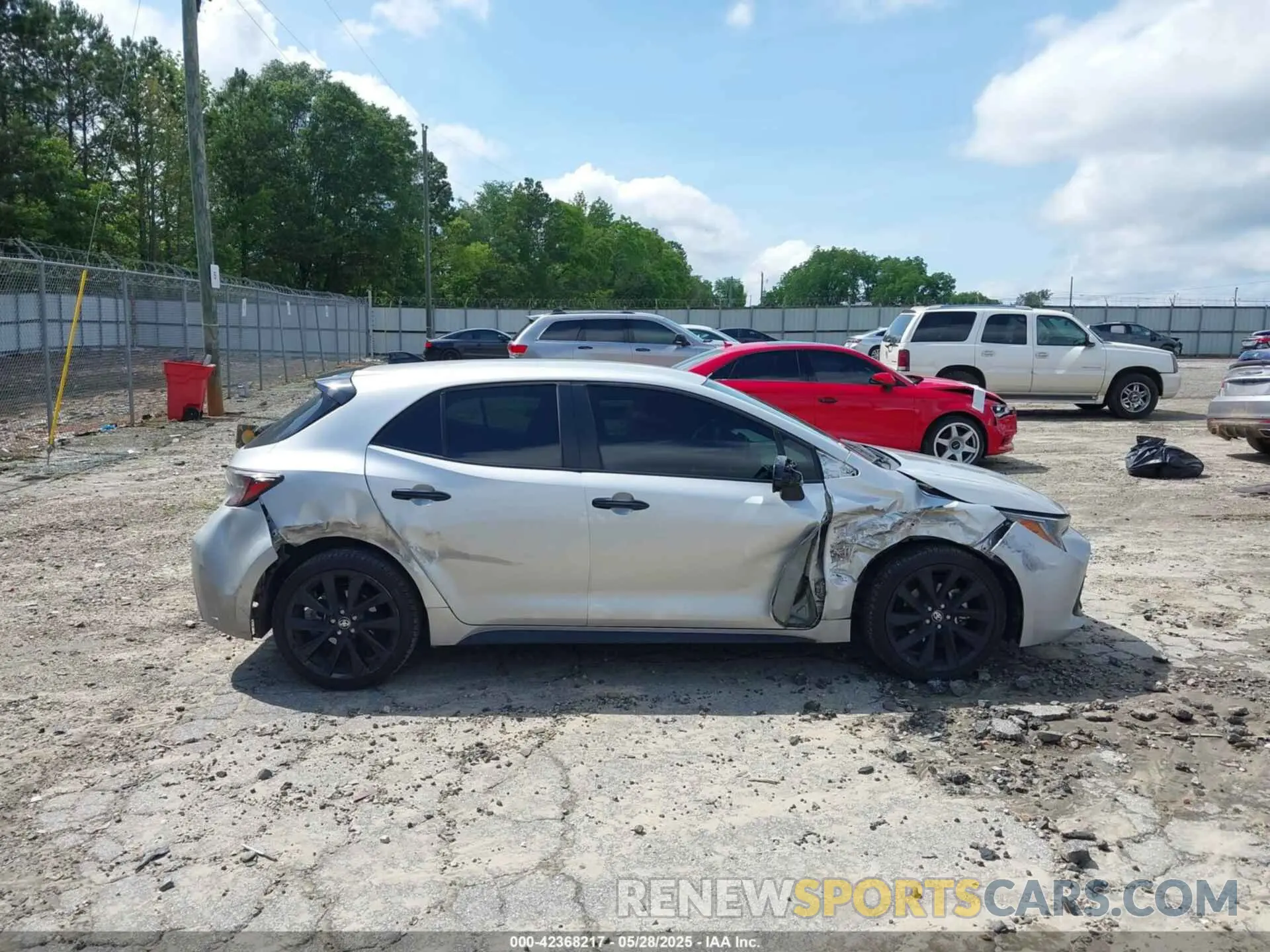 13 Фотография поврежденного автомобиля JTND4MBE8N3189357 TOYOTA COROLLA 2022
