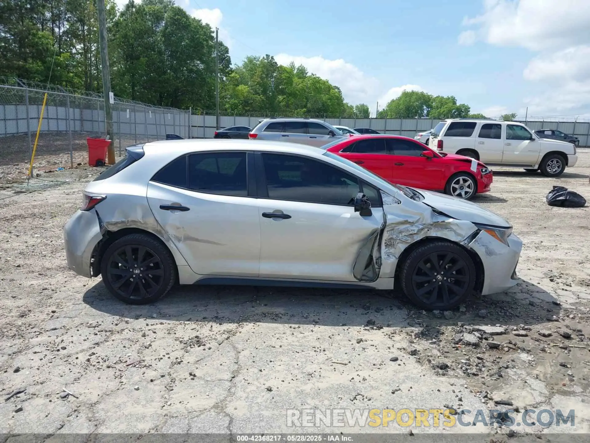 6 Фотография поврежденного автомобиля JTND4MBE8N3189357 TOYOTA COROLLA 2022